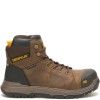 CAT Crossrail 2.0 Waterproof Safety Boots Brown Metal Free